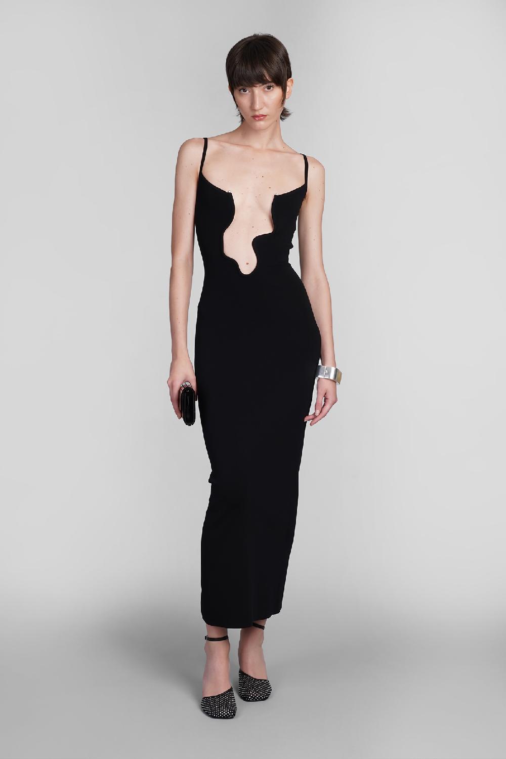 Deliberti Christopher Esber Abito in viscosa nera cod. 402373 - Deliberti The Luxury Shopping Cyber Monday
