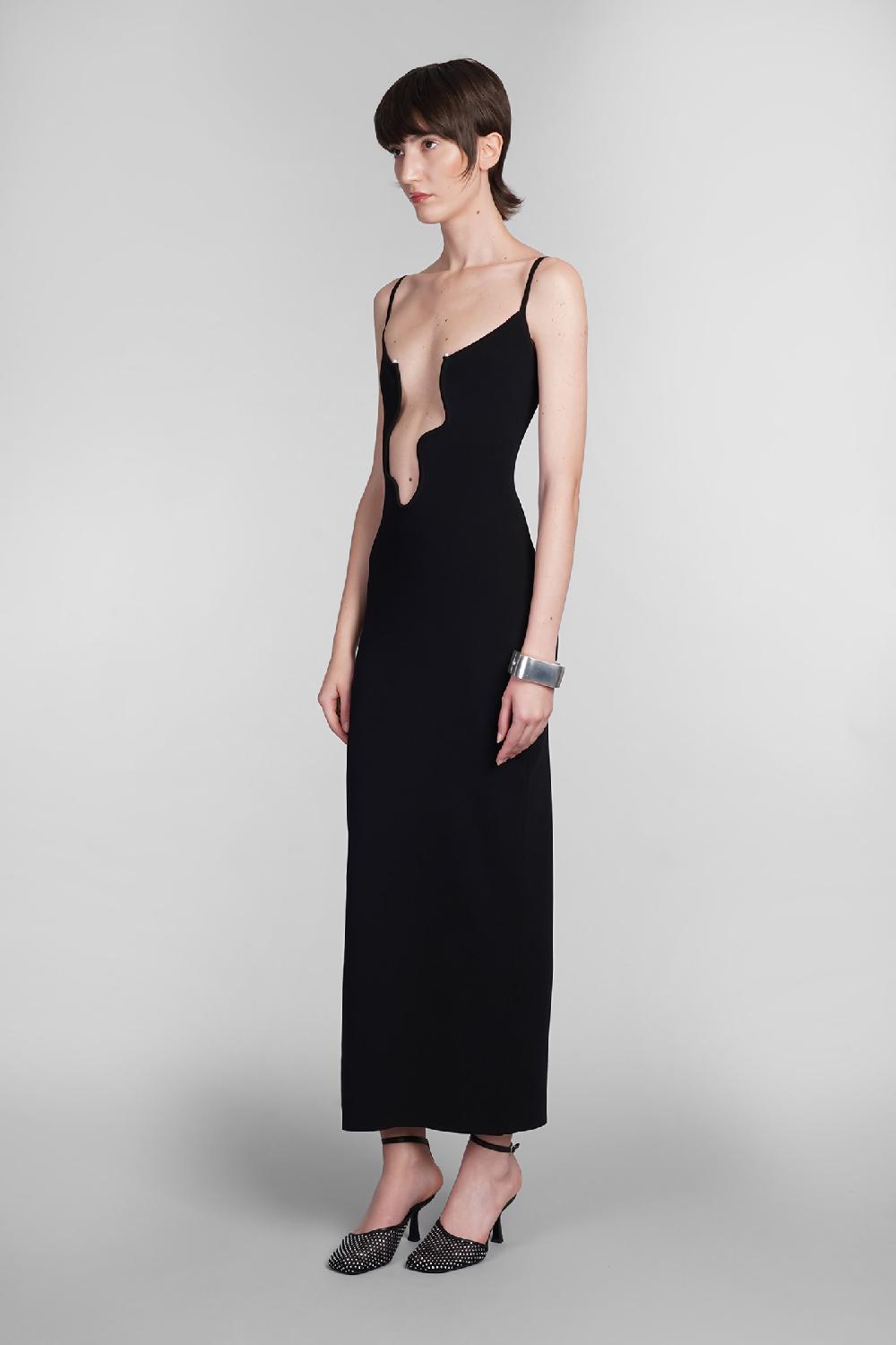 Deliberti Christopher Esber Abito in viscosa nera cod. 402373 - Deliberti The Luxury Shopping Cyber Monday