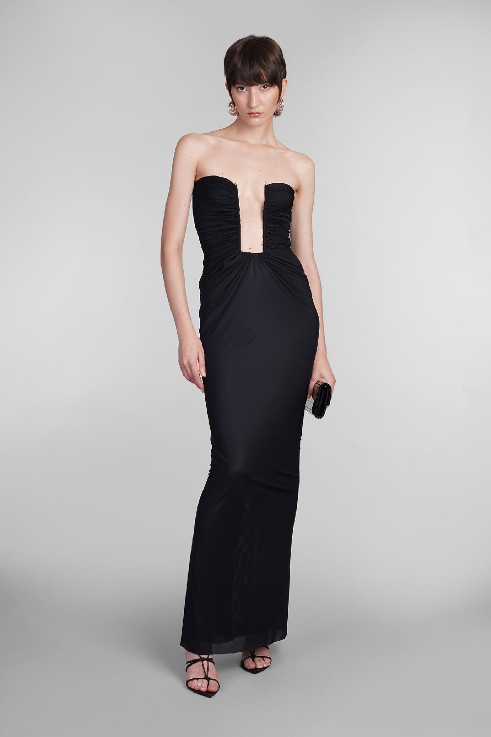 Deliberti Christopher Esber Abito in viscosa nera cod. 402376 - Deliberti The Luxury Shopping Offerta per la Festa della Mamma