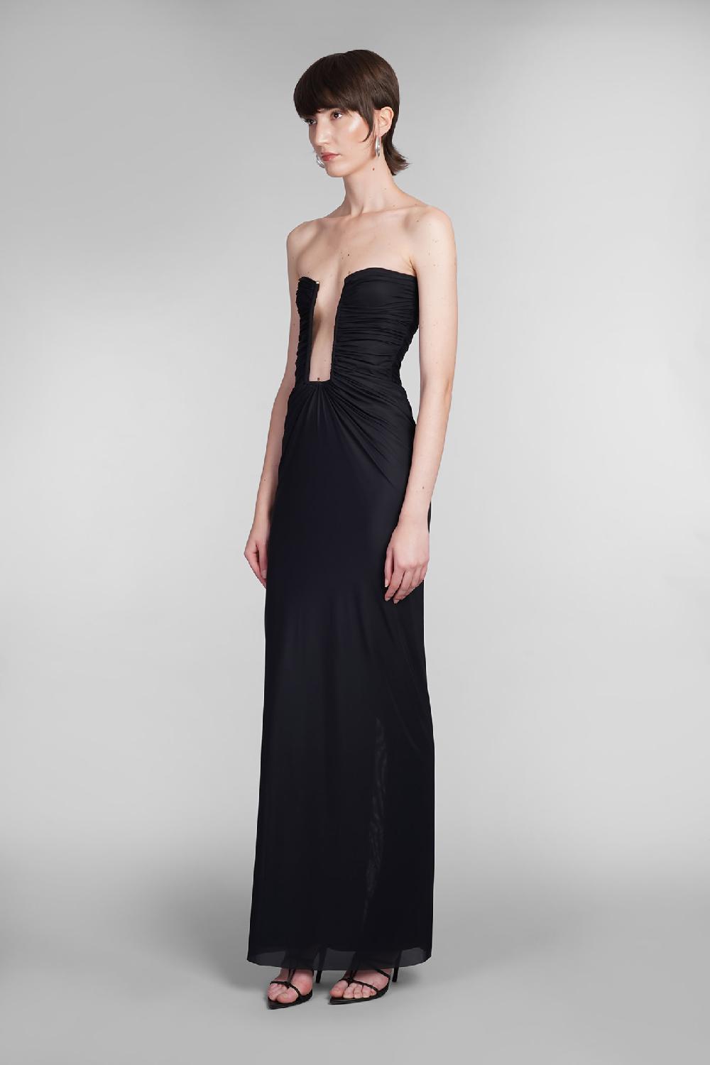 Deliberti Christopher Esber Abito in viscosa nera cod. 402376 - Deliberti The Luxury Shopping Offerta per la Festa della Mamma