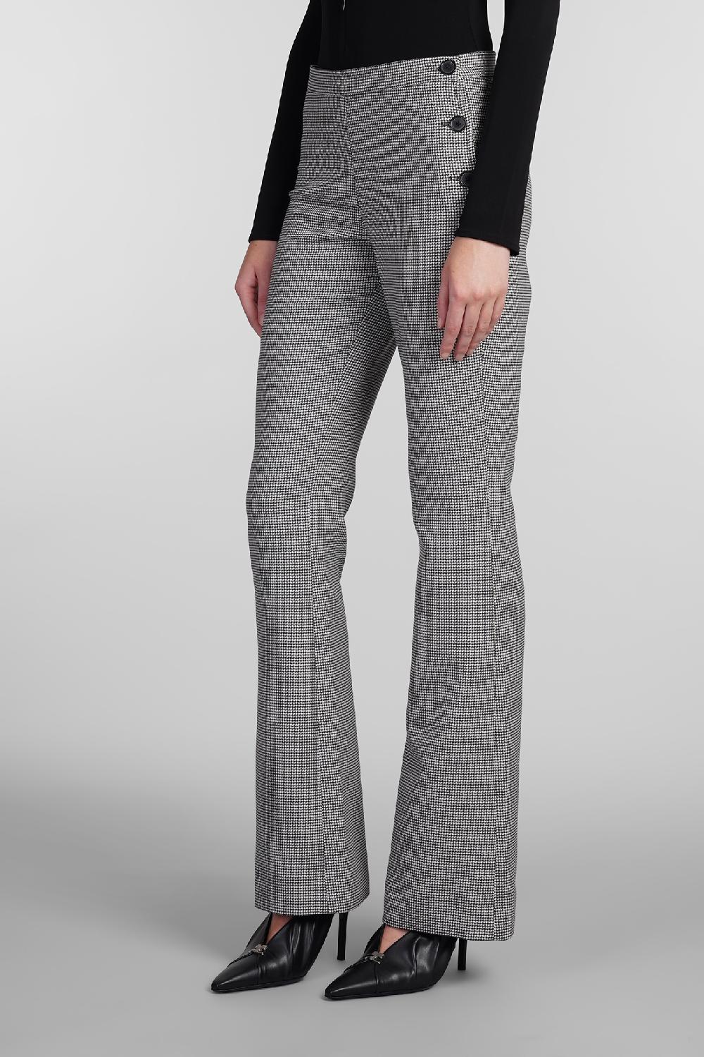 Deliberti Courreges Pantalone in poliestere nero cod. 408105 - Deliberti The Luxury Shopping Super Saving Price