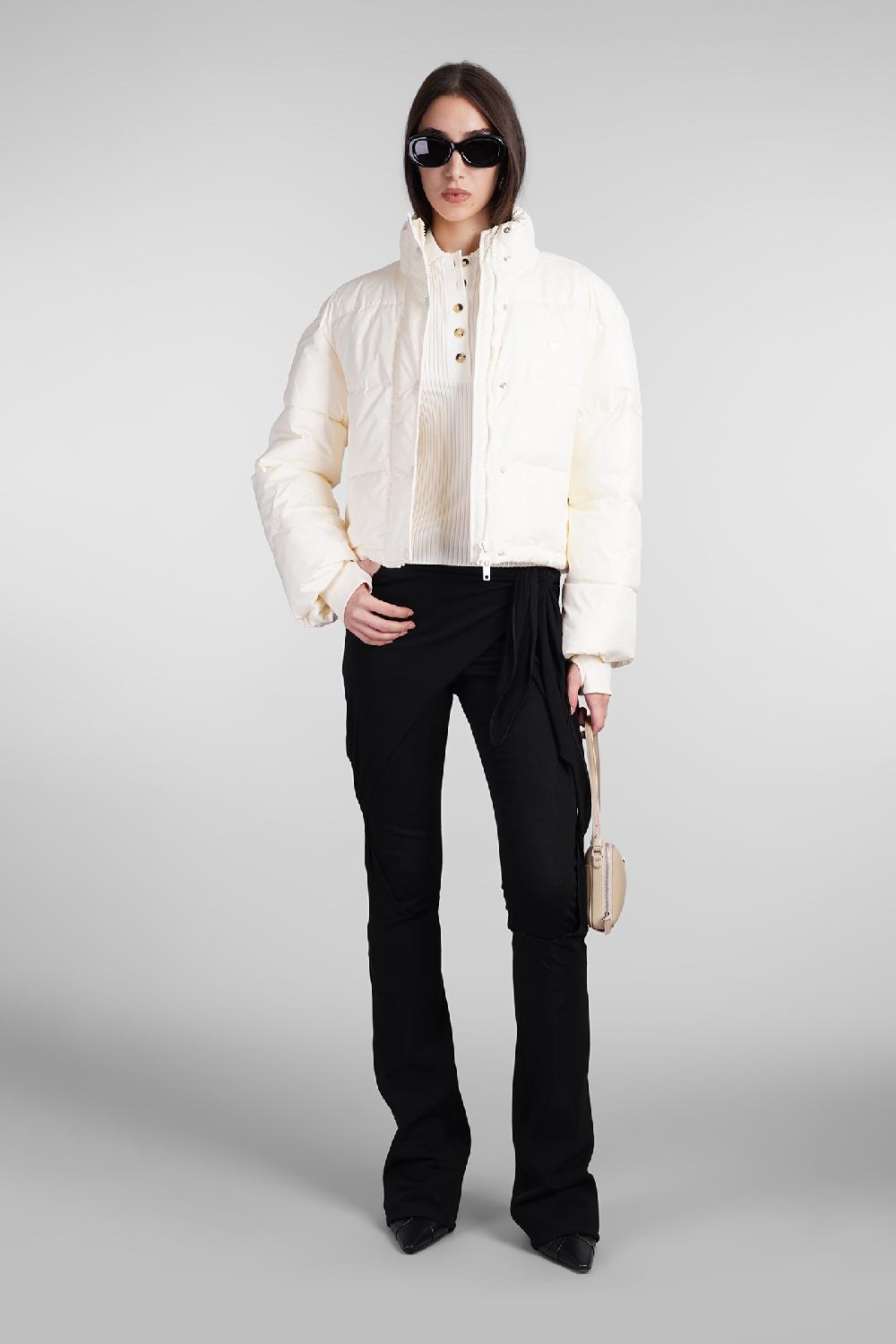 Deliberti Courreges Piumino in poliestere beige cod. 408115 - Deliberti The Luxury Shopping Ritorno libero