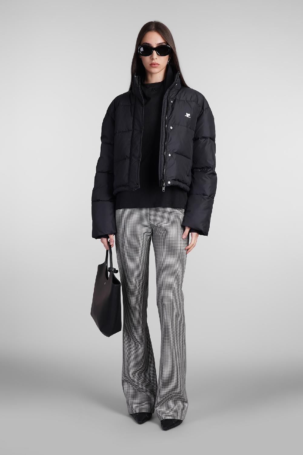 Deliberti Courreges Piumino in poliestere nero cod. 408116 - Deliberti The Luxury Shopping Rilascio limitato