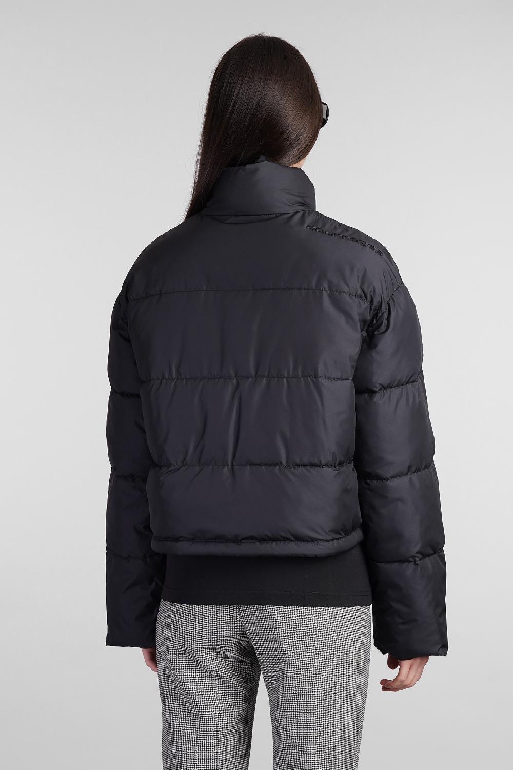 Deliberti Courreges Piumino in poliestere nero cod. 408116 - Deliberti The Luxury Shopping Rilascio limitato