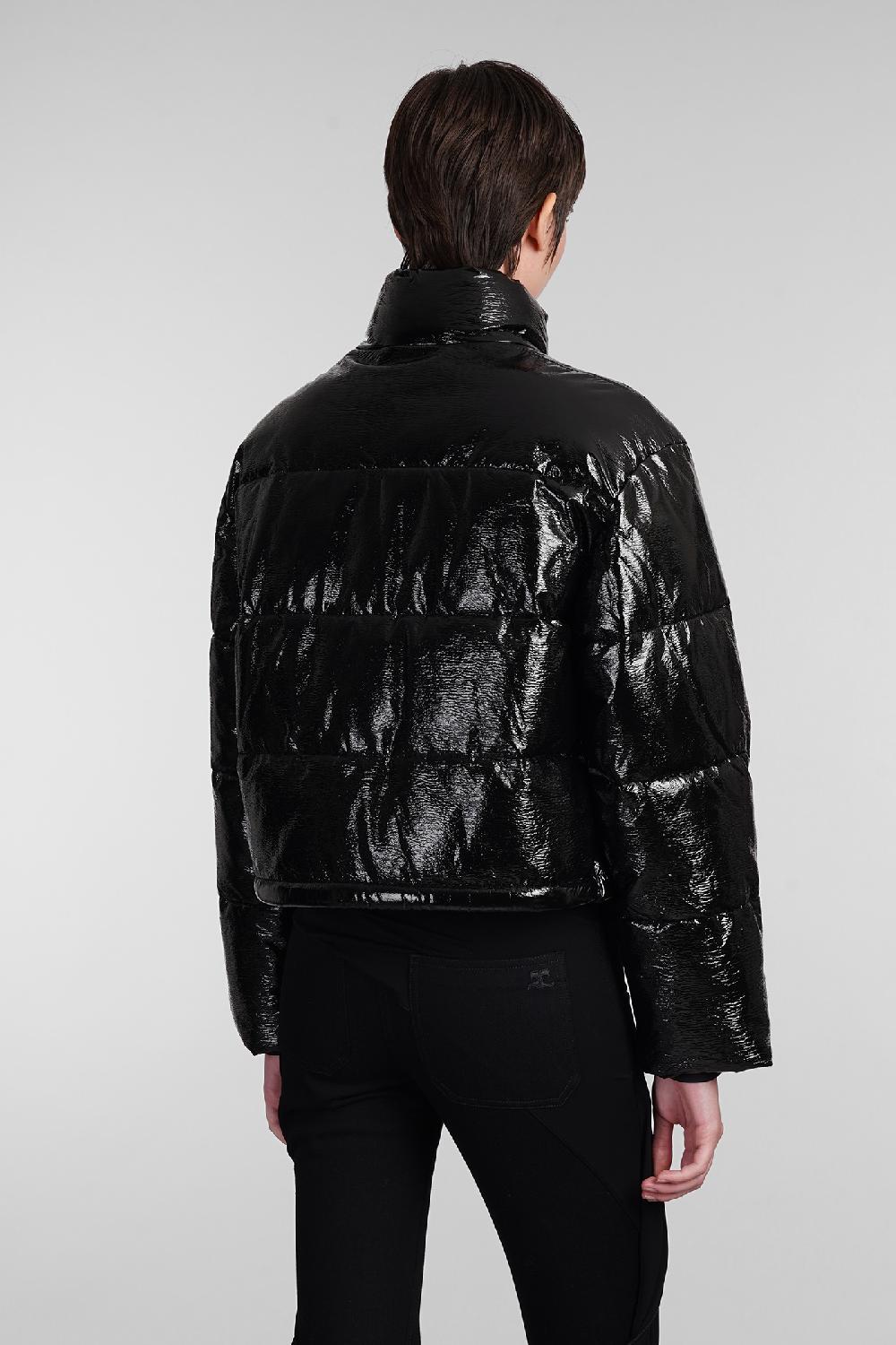 Deliberti Courreges Piumino in poliammide nera cod. 408117 - Deliberti The Luxury Shopping Ultimi tre giorni