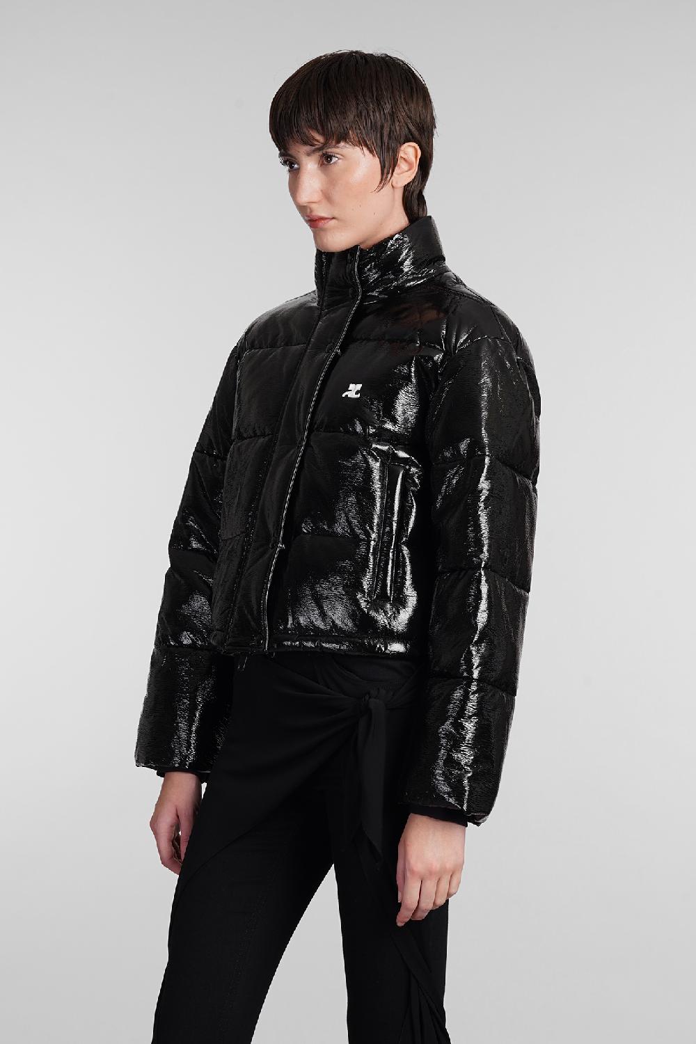 Deliberti Courreges Piumino in poliammide nera cod. 408117 - Deliberti The Luxury Shopping Ultimi tre giorni