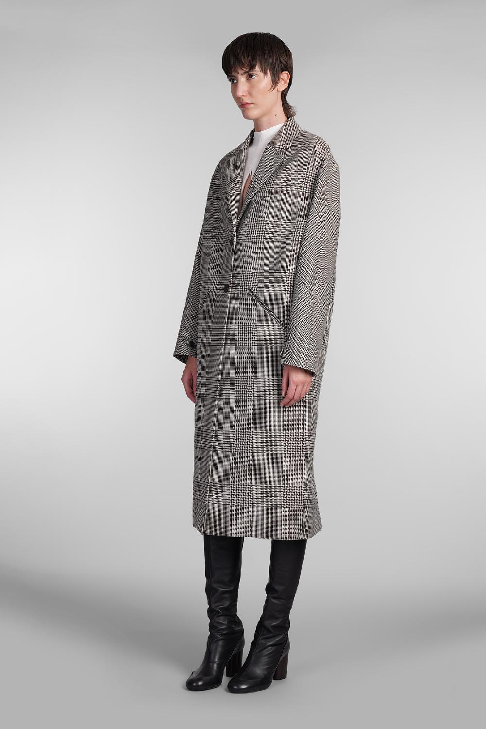 Deliberti Courreges Cappotto in lana beige cod. 408118 - Deliberti The Luxury Shopping ACQUISTA ORA