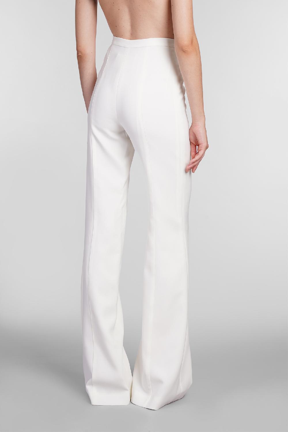 Deliberti Costarellos Pantalone rimi in poliestere beige cod. 406737 - Deliberti The Luxury Shopping Enormi sconti
