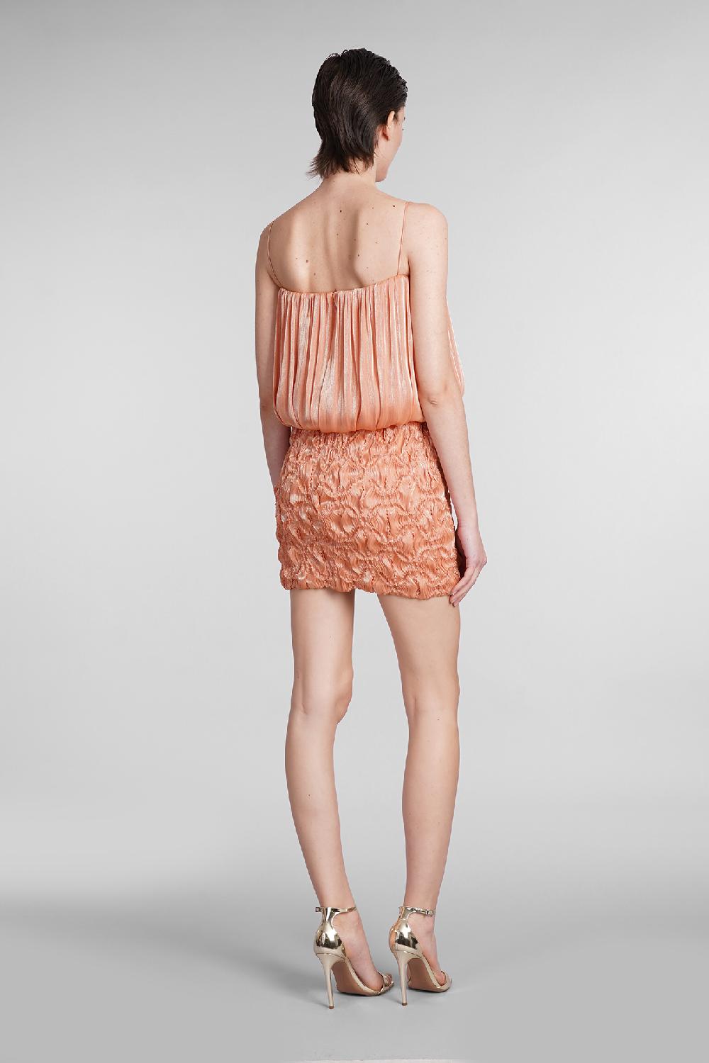 Deliberti Costarellos Abito tema in poliestere arancione cod. 399499 - Deliberti The Luxury Shopping 50% di sconto con spedizione gratuita