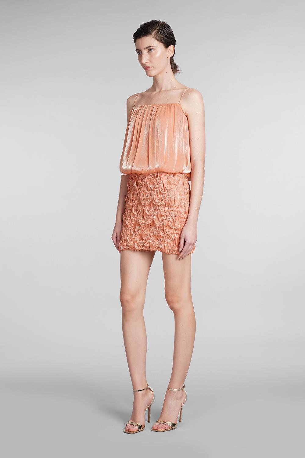 Deliberti Costarellos Abito tema in poliestere arancione cod. 399499 - Deliberti The Luxury Shopping 50% di sconto con spedizione gratuita