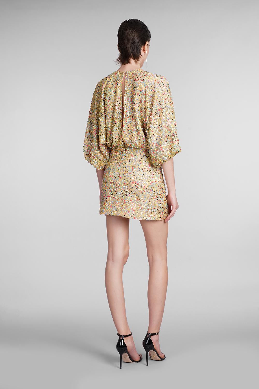 Deliberti Costarellos Abito bruna in pvc beige cod. 399500 - Deliberti The Luxury Shopping Officina