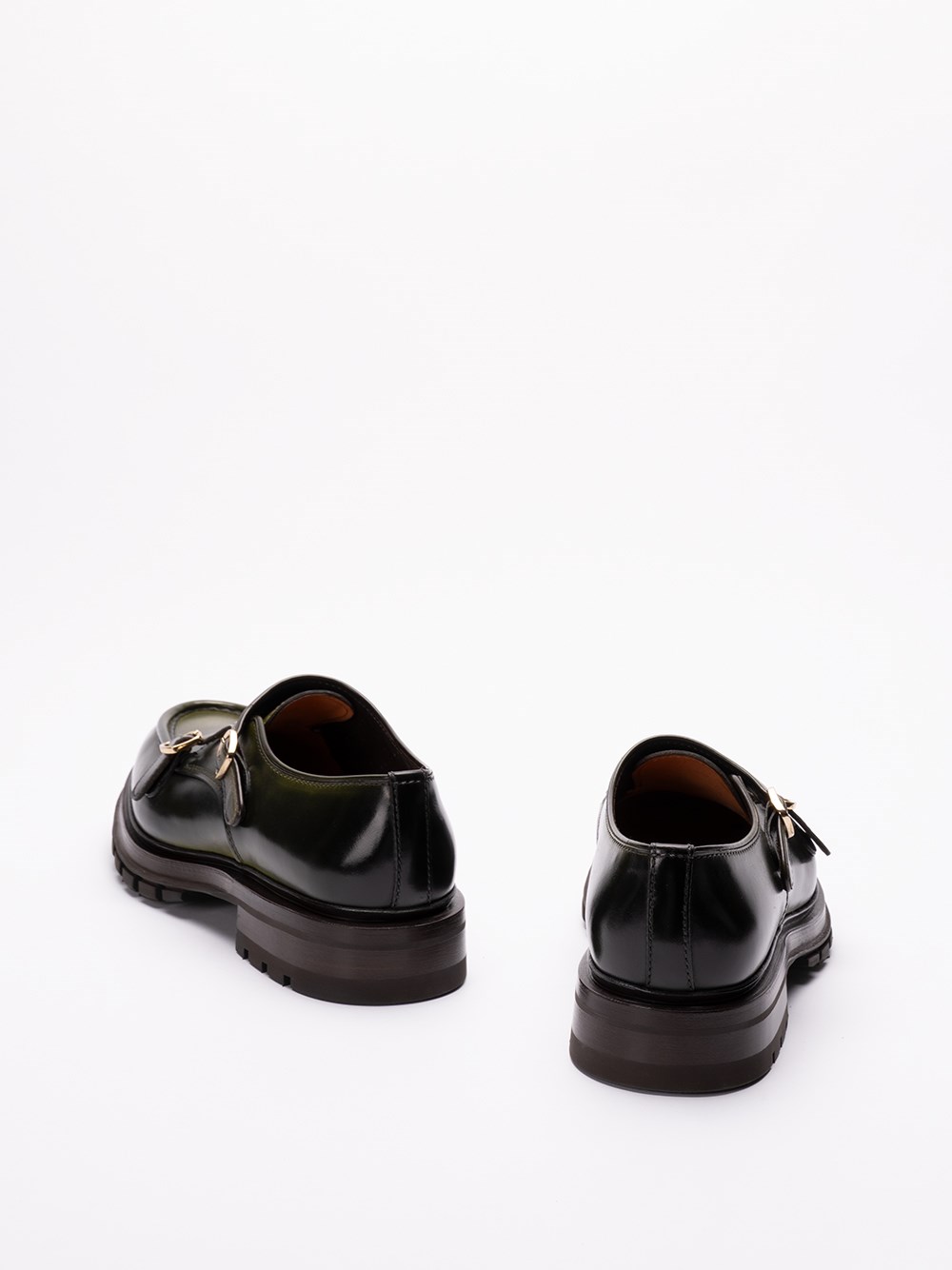 Santoni `Emric` Buckled Loafers Qualità Garantita
