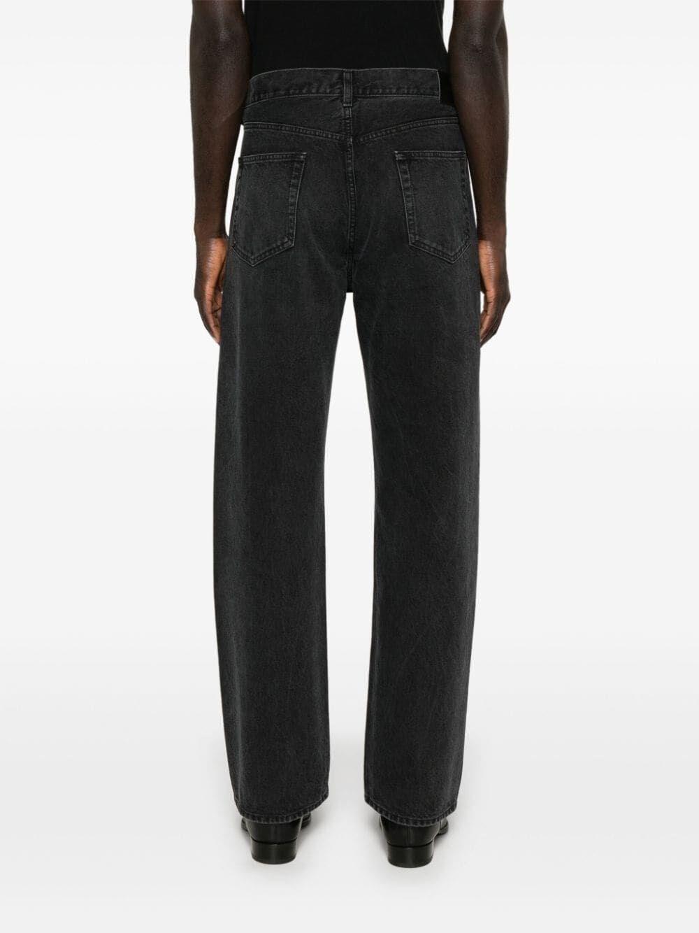 Saint laurent Loose Straight Jeans Prezzo Ridotto
