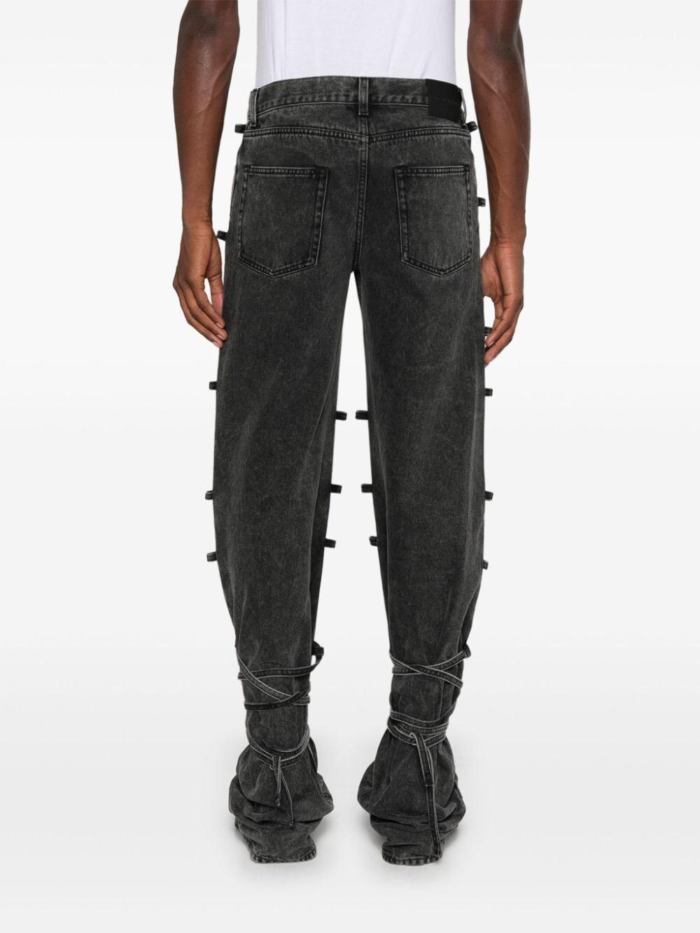 Alexander mcqueen Baggy Tied Jeans Offerte
