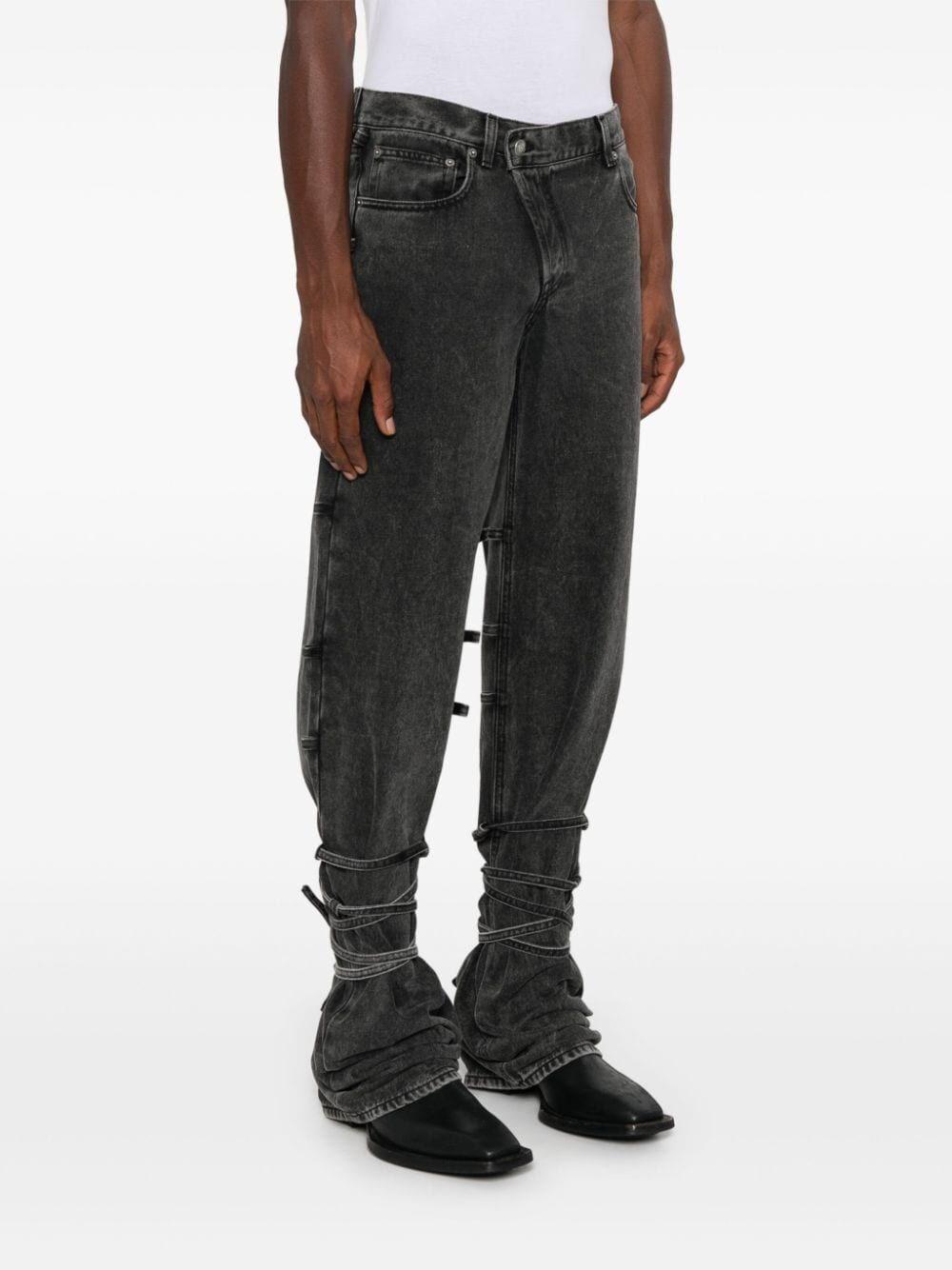 Alexander mcqueen Baggy Tied Jeans Offerte