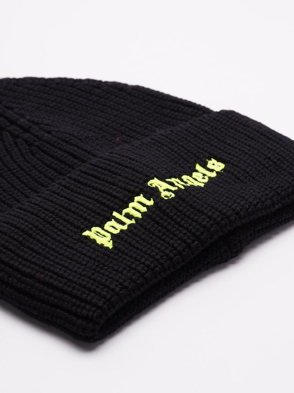 Palm angels `Classic Logo` Ribbed Beanie Vendita Calda