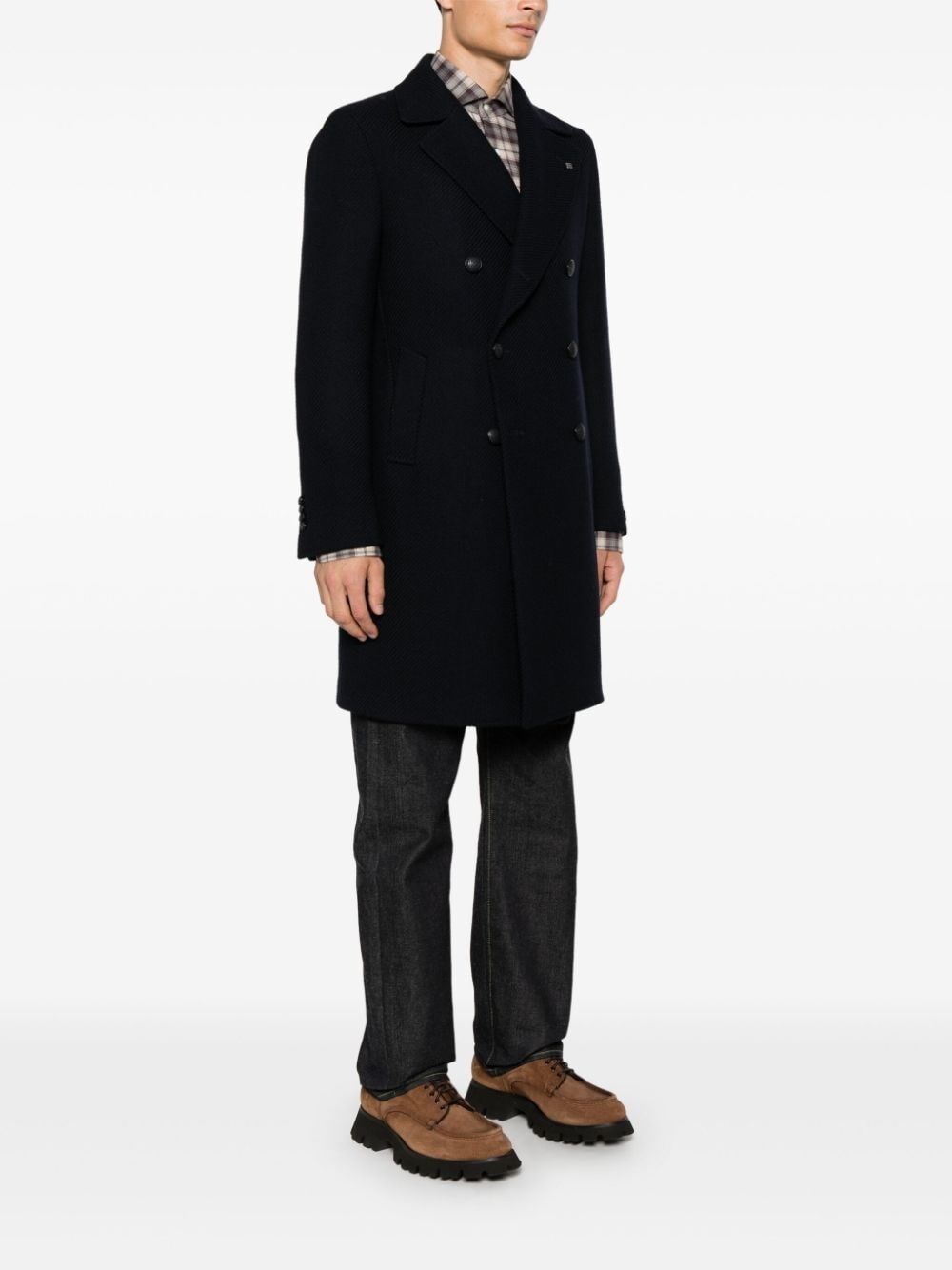 Tagliatore `Bruce` Long Coat Negozio
