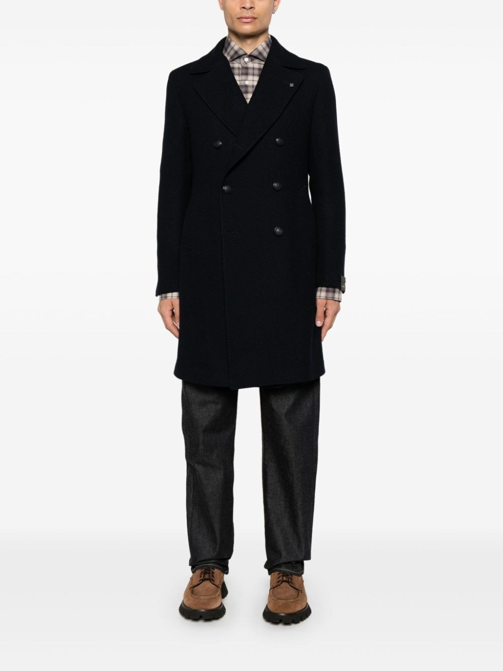Tagliatore `Bruce` Long Coat Negozio