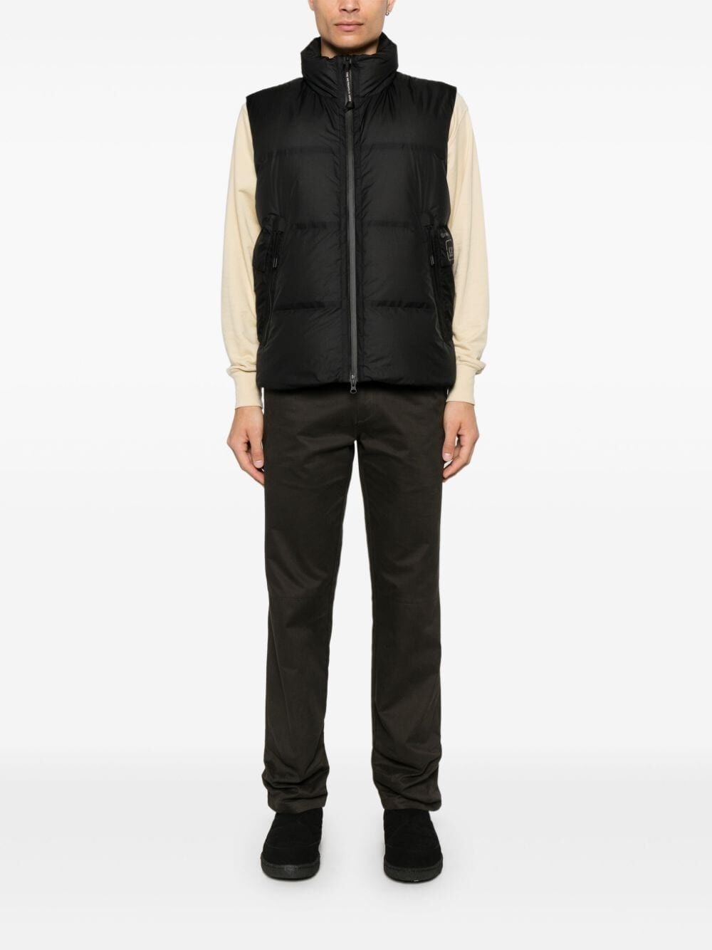 C.p. company `Metropolis Series Pertex` Hooded Padded Vest Italia