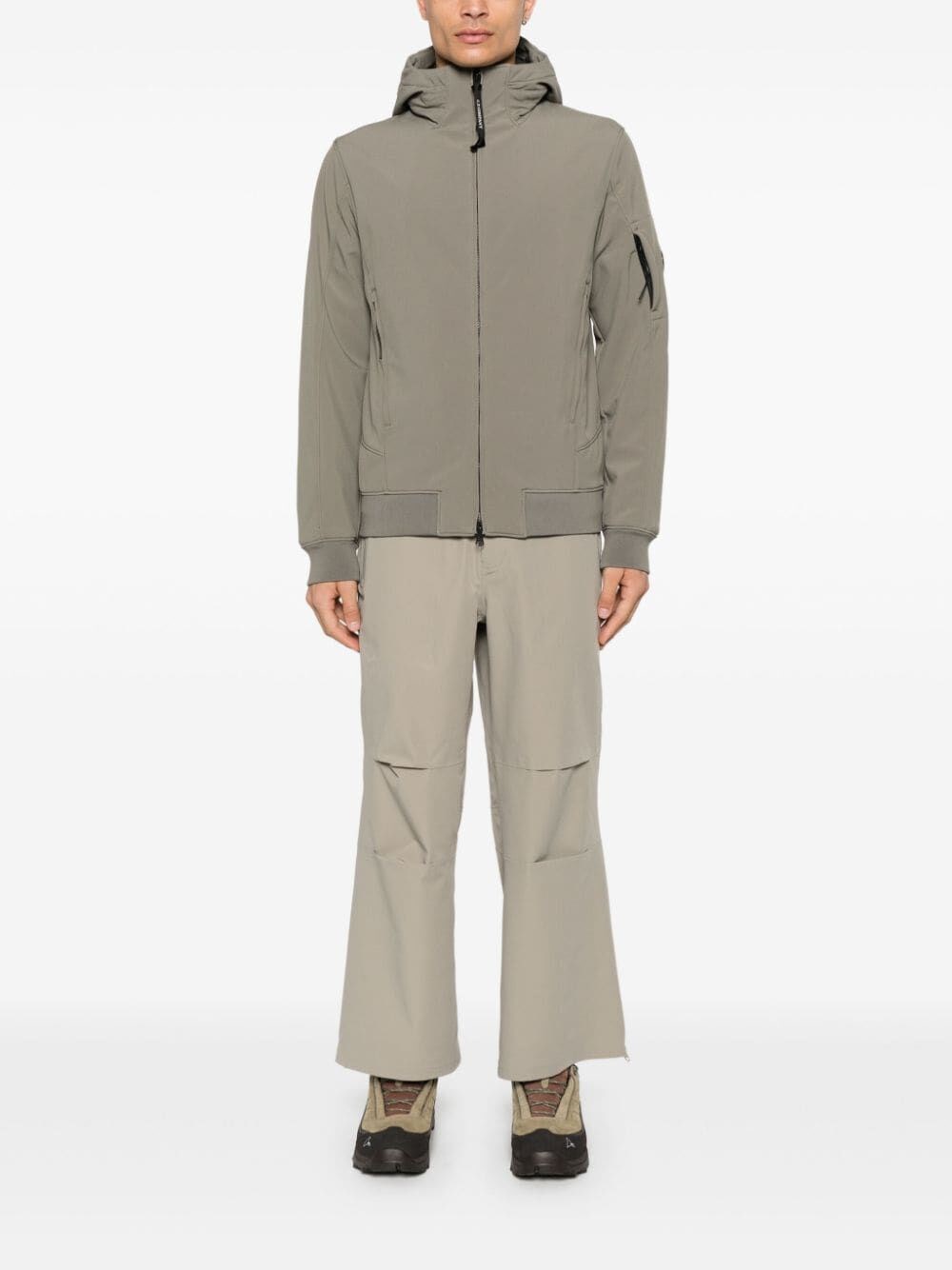 C.p. company `C.P Shell-R` Hooded Jacket In Linea