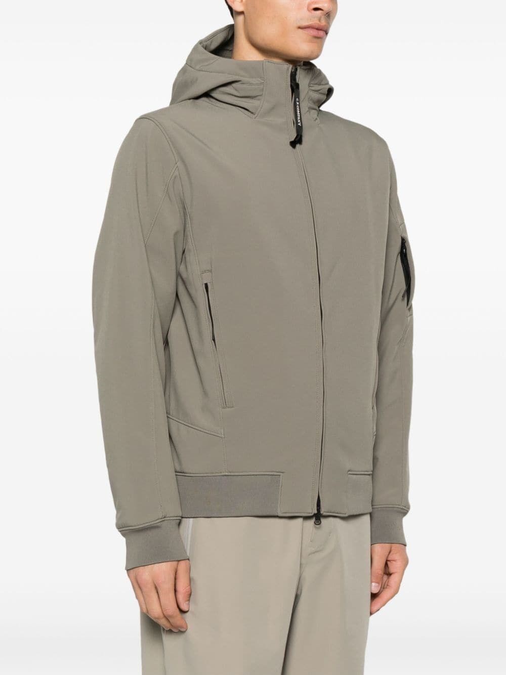 C.p. company `C.P Shell-R` Hooded Jacket In Linea