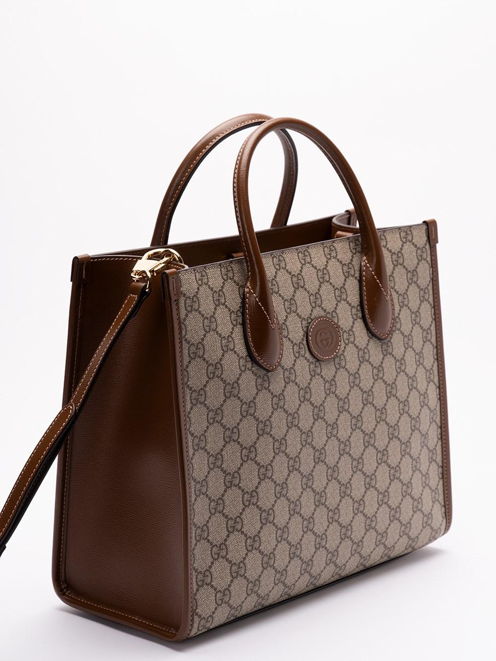 Gucci `Interlocking GG` Small Tote Shopping Online