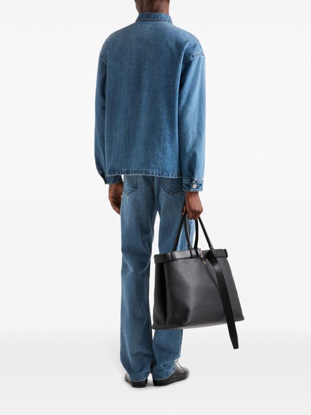 Prada Denim Shirt In Vendita