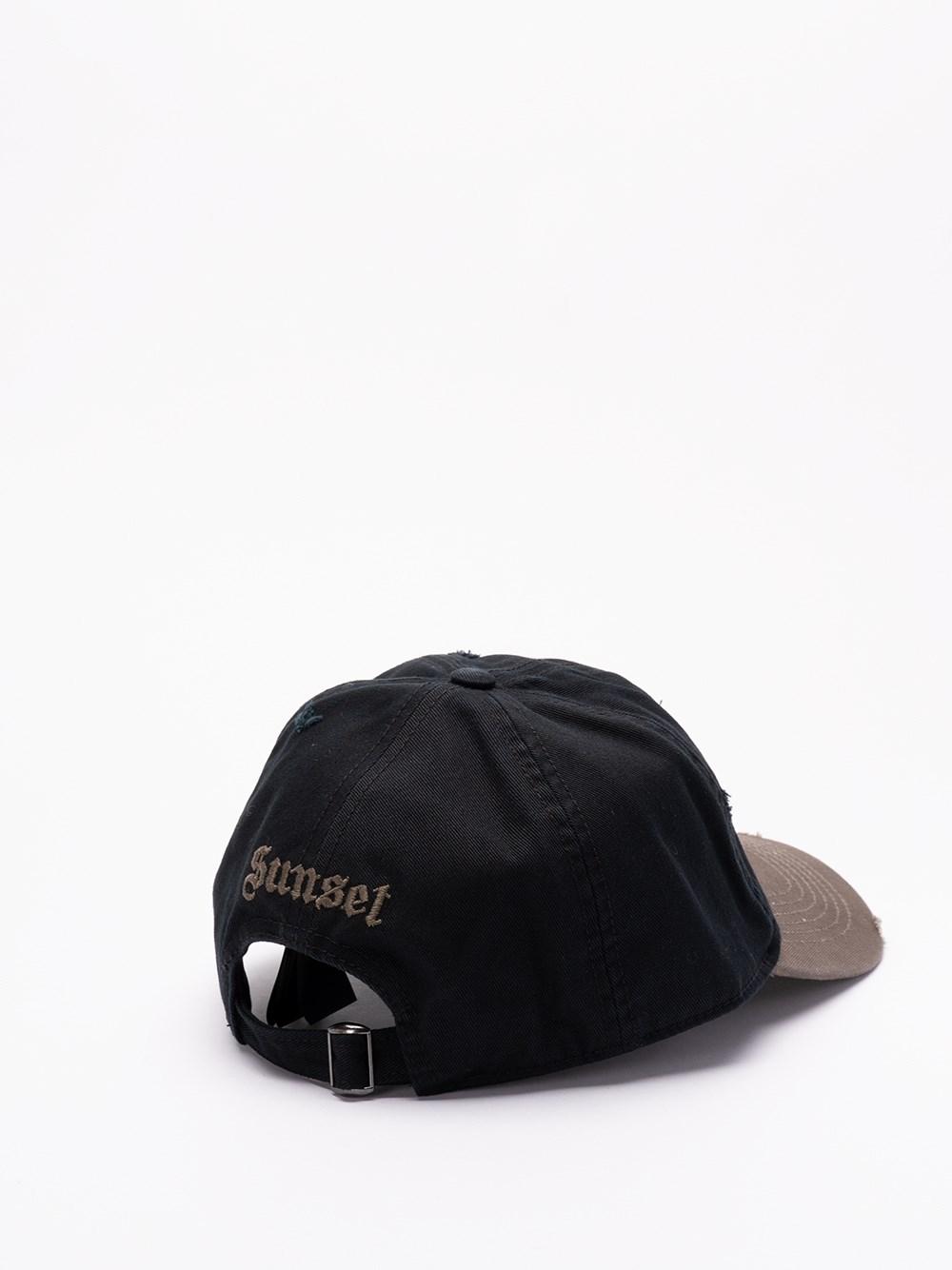 Palm angels `Ripped PA Monogram` Cap Negozio