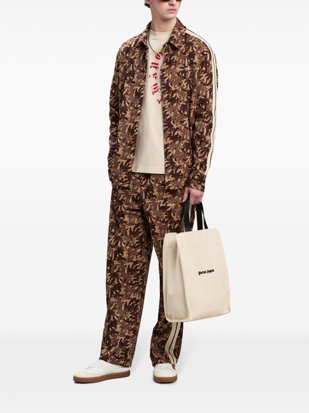 Palm angels `Palms Camo` Shirt In Saldo