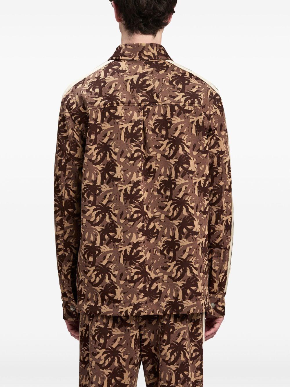 Palm angels `Palms Camo` Shirt In Saldo