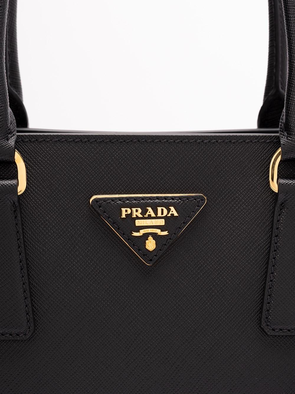 Prada Re-Nylon and Saffiano Leather Shoulder Bag Qualità Garantita