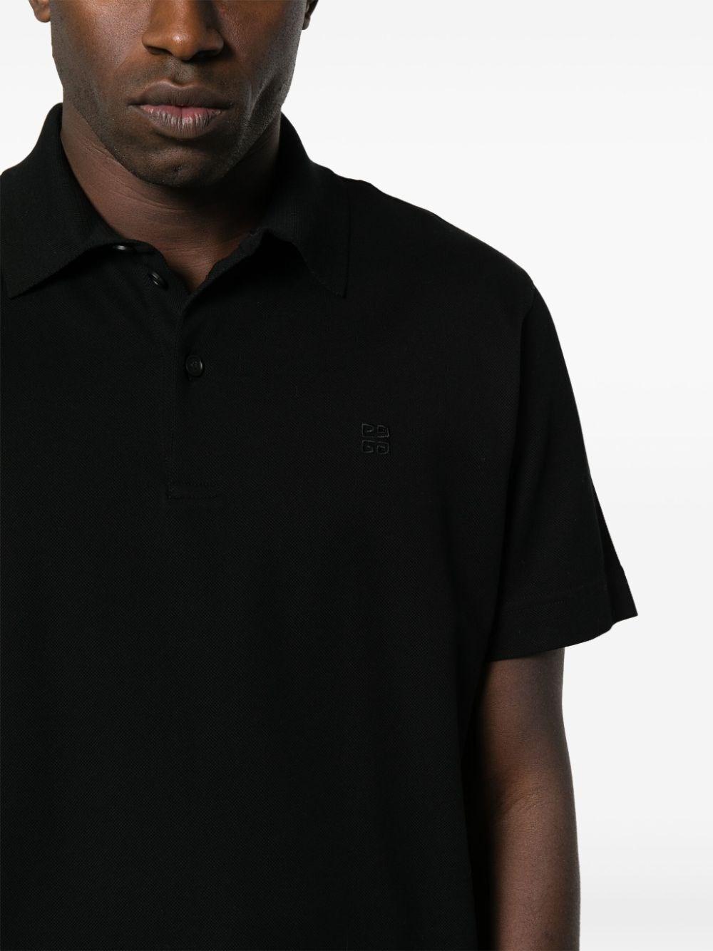 Givenchy Classic Fit Polo 3 Buttons With `4G` Detail Promozione Limitata