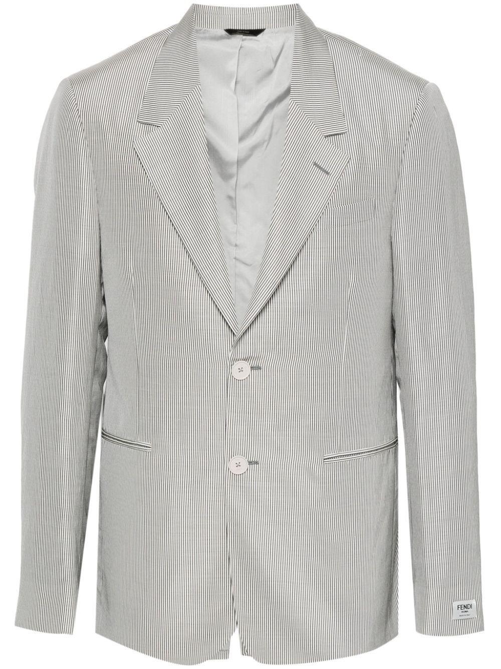 Fendi Striped Jacket