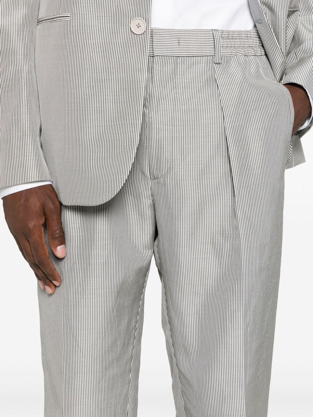 Fendi Striped Tailored Pants Offerta