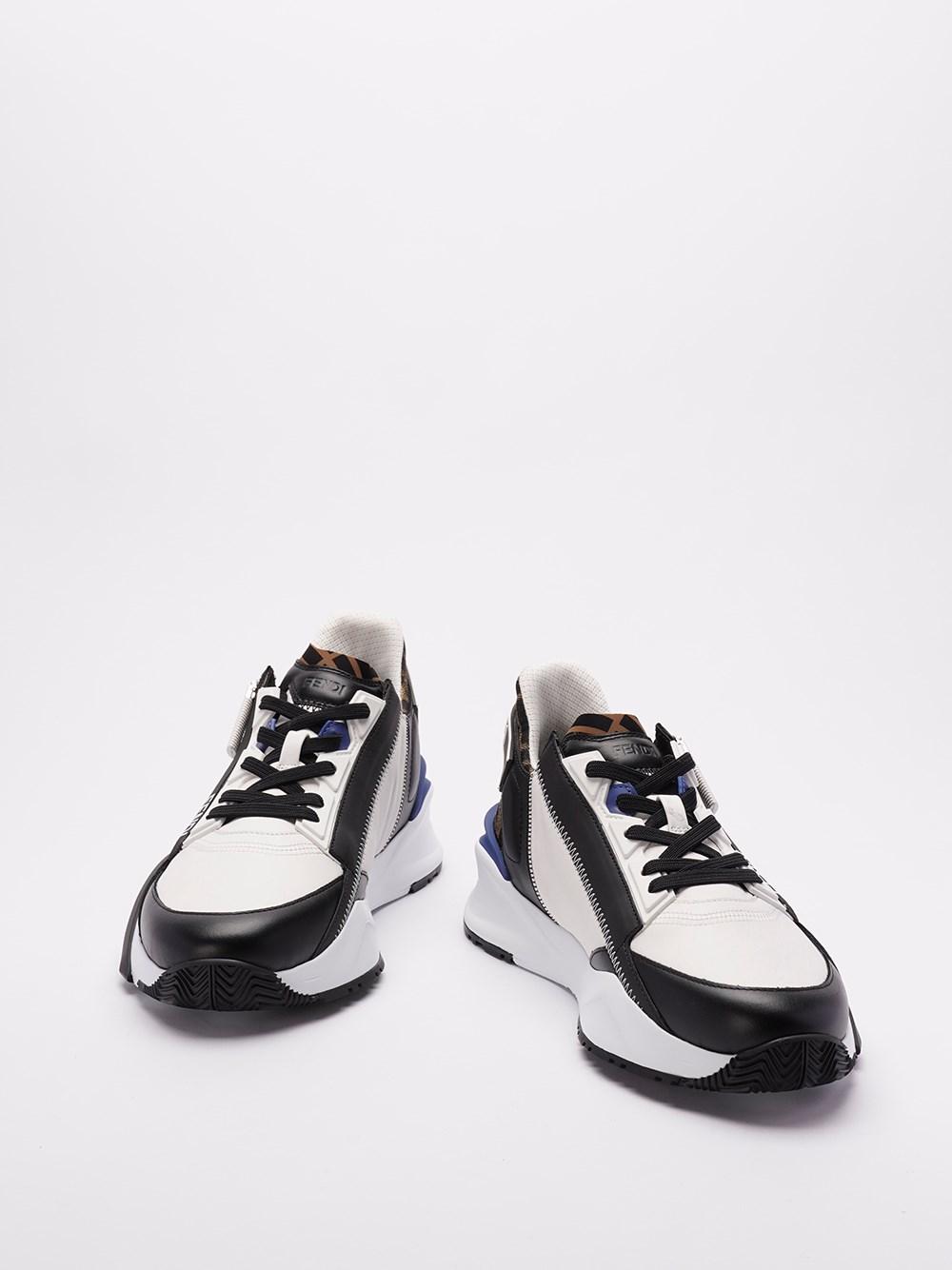 Fendi `Fendi Flow` Low-Top Sneakers Economico
