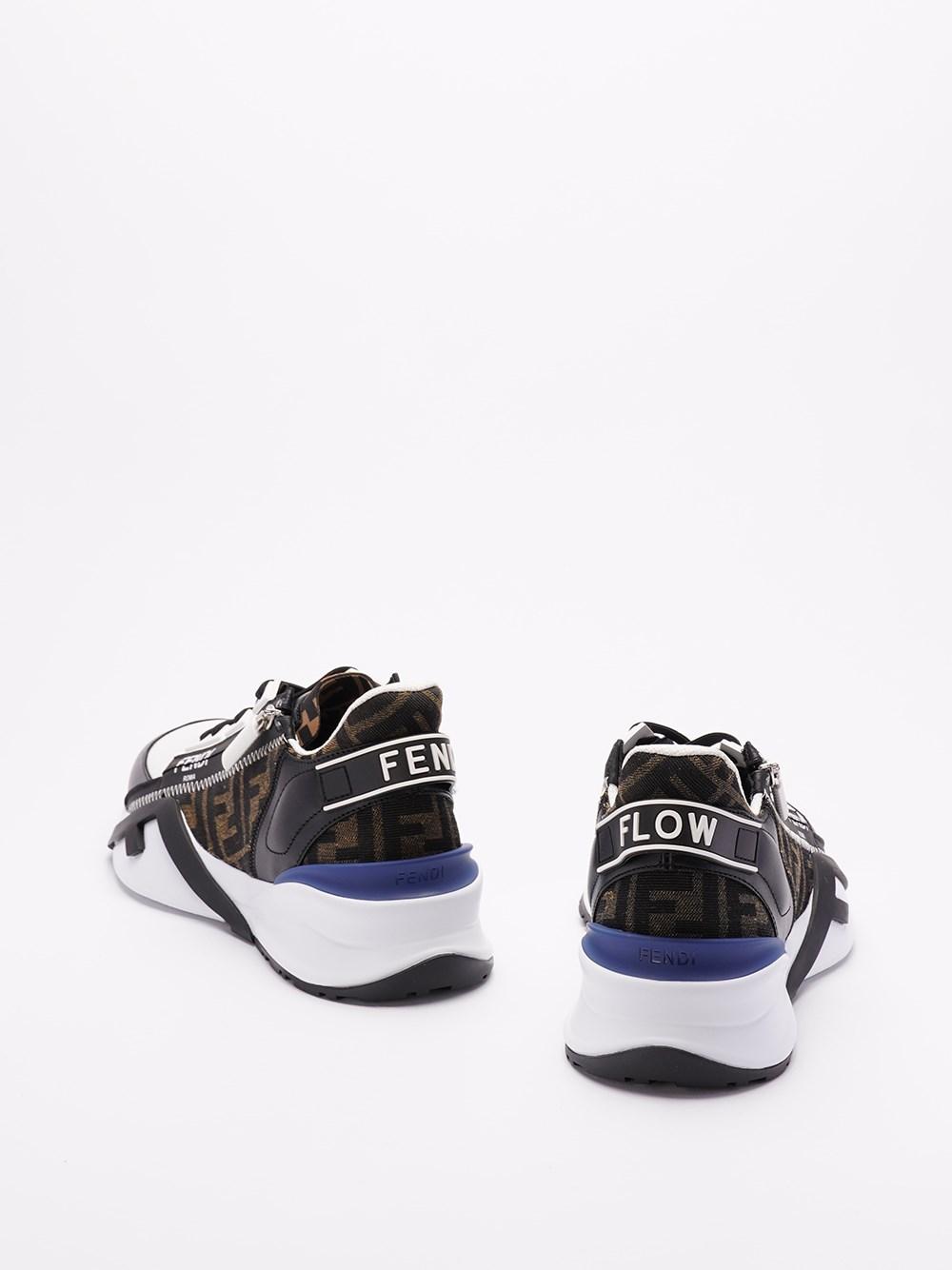 Fendi `Fendi Flow` Low-Top Sneakers Economico