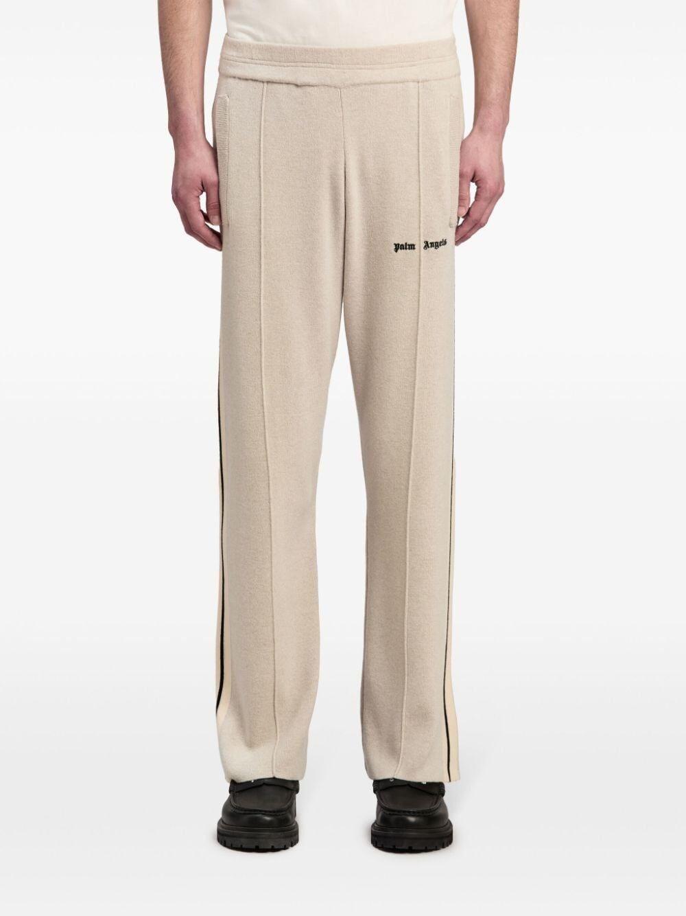Palm angels `Classic Logo` Knit Track Pants Nuova