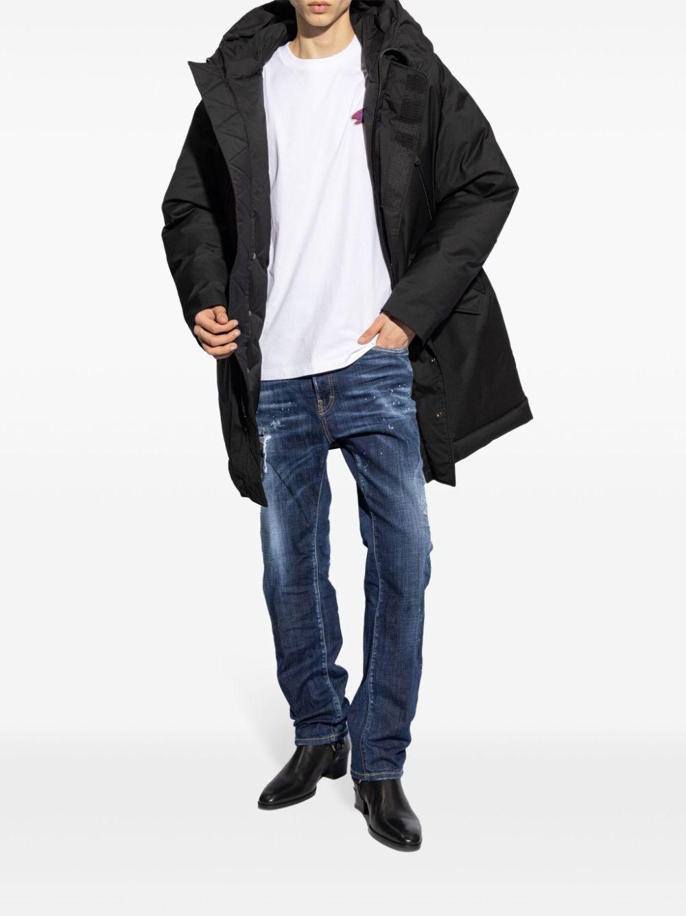 Dsquared2 `Techno` Padded Parka Pezzi Unici