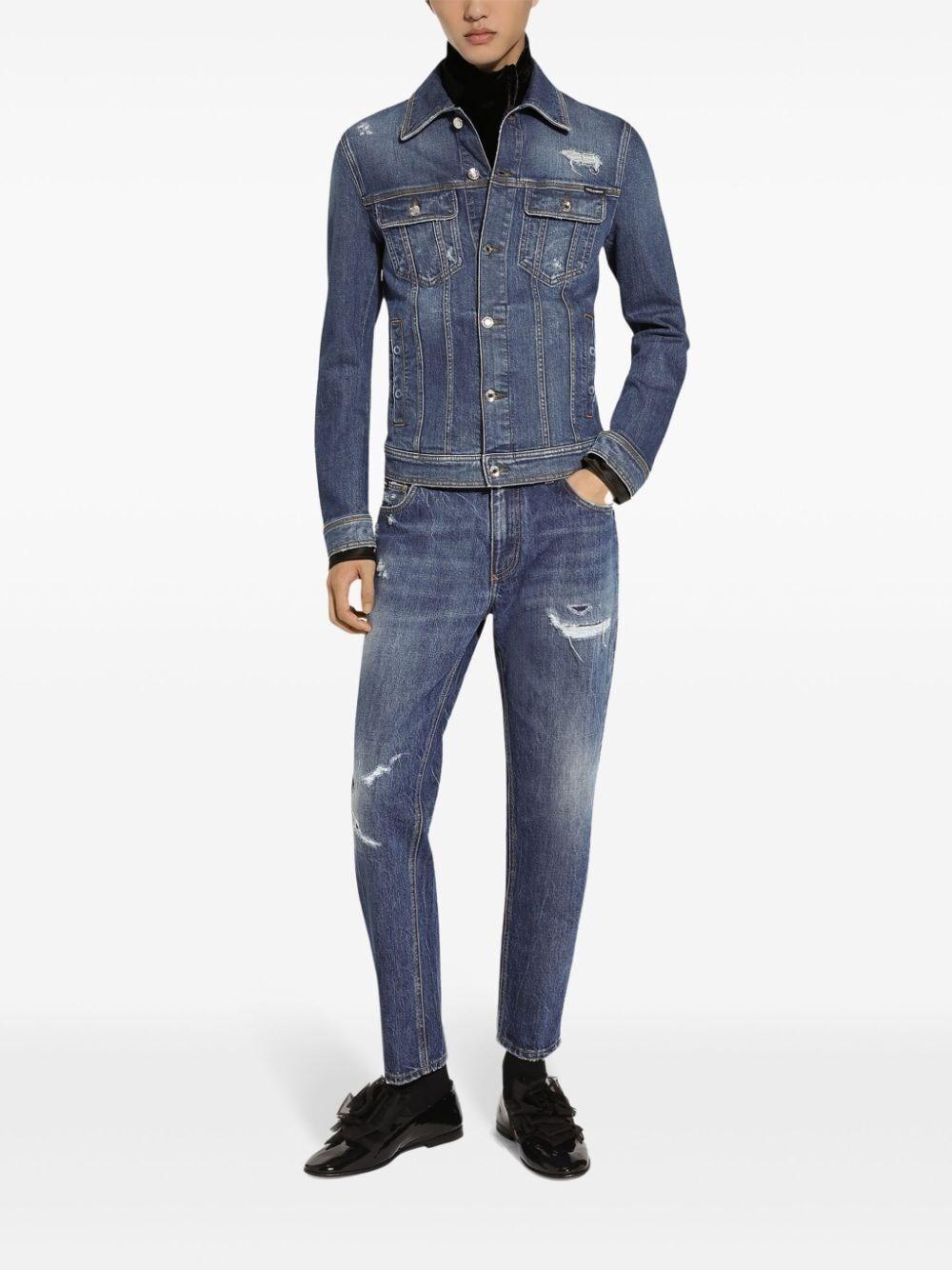 Dolce & gabbana Denim Jacket Economico
