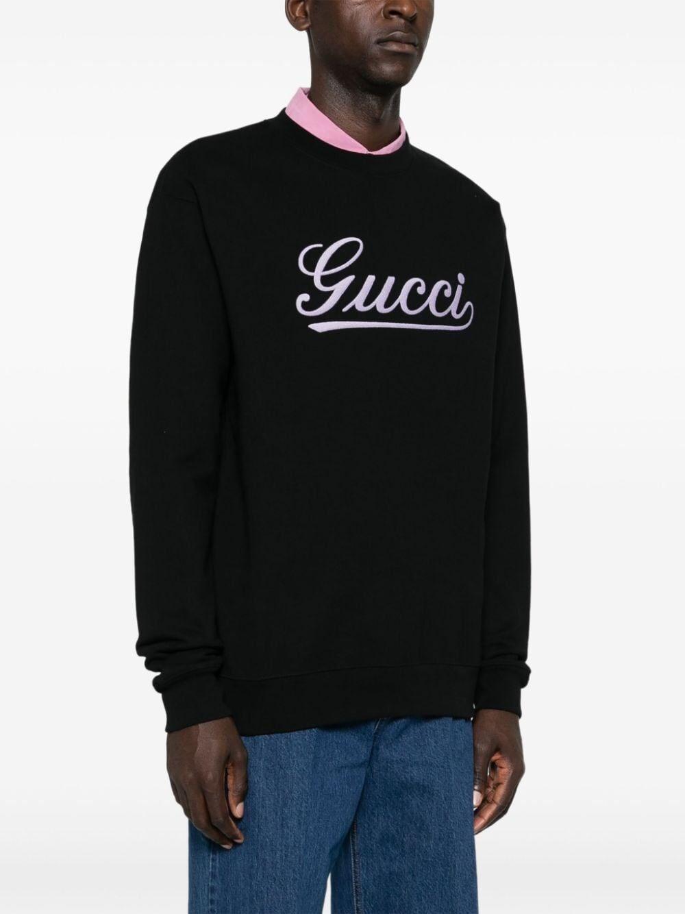 Gucci Crew-Neck Sweatshirt Saldi Di Fabbrica