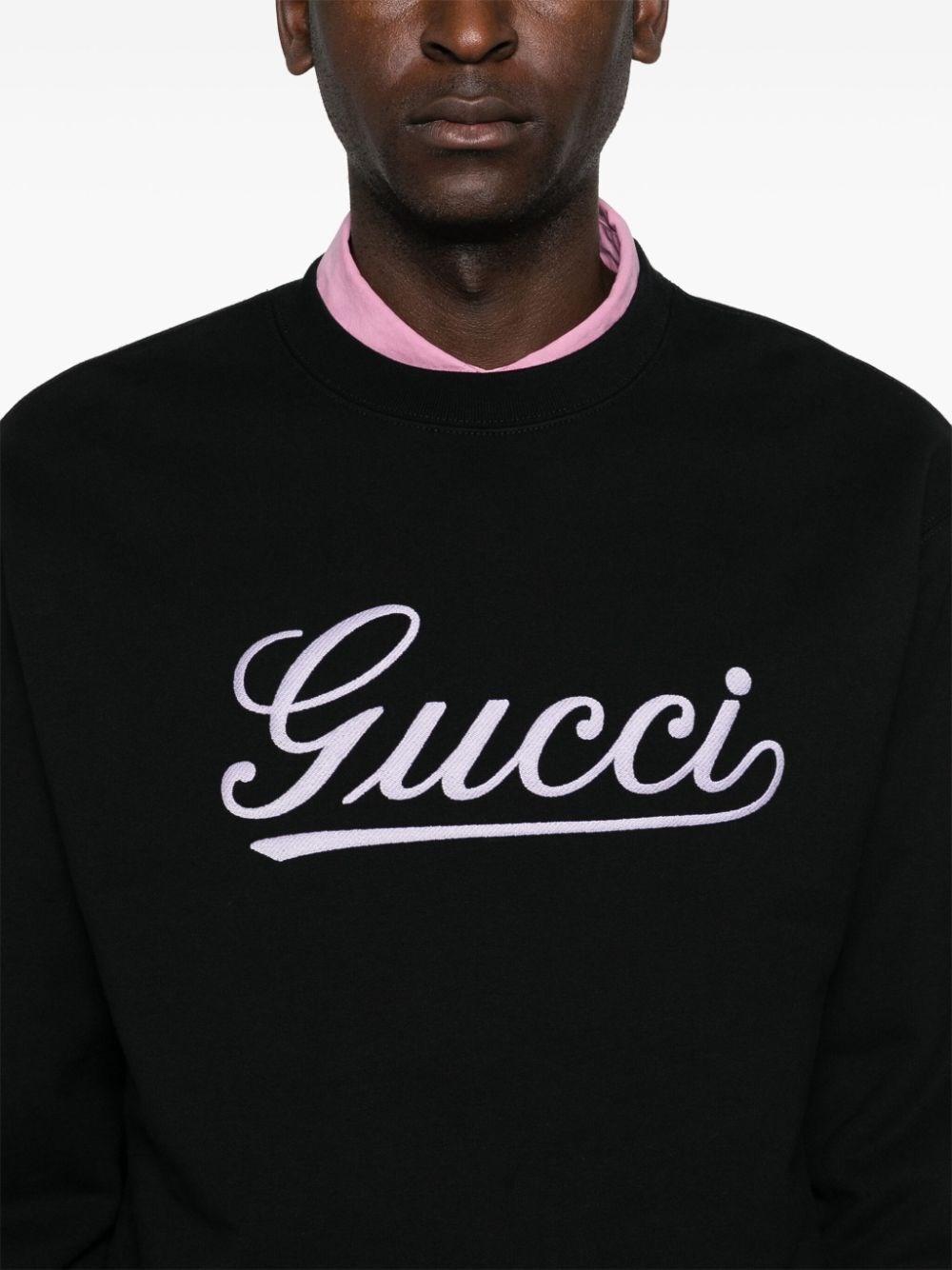 Gucci Crew-Neck Sweatshirt Saldi Di Fabbrica