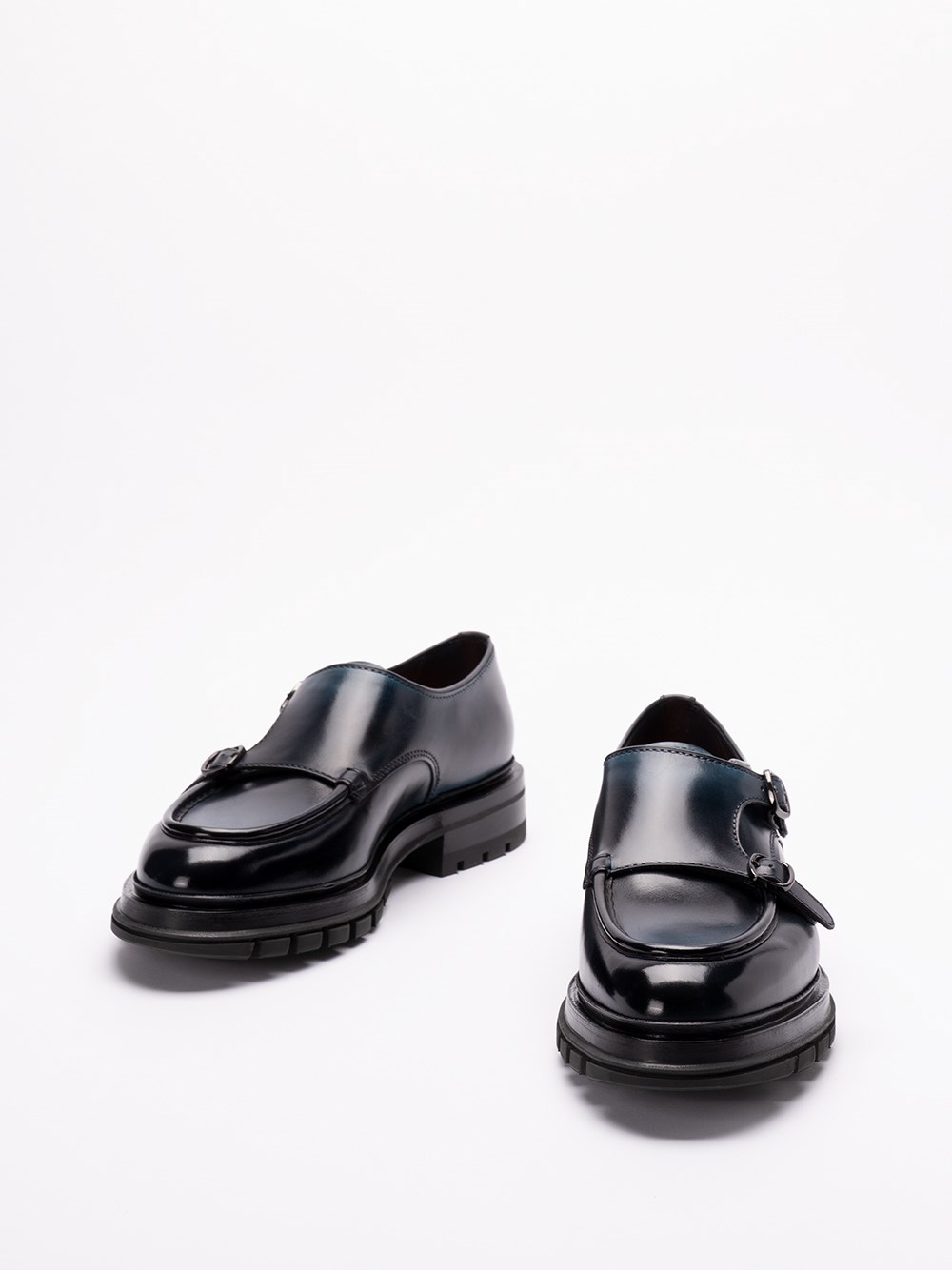 Santoni `Emric` Buckled Loafers I Più Venduti