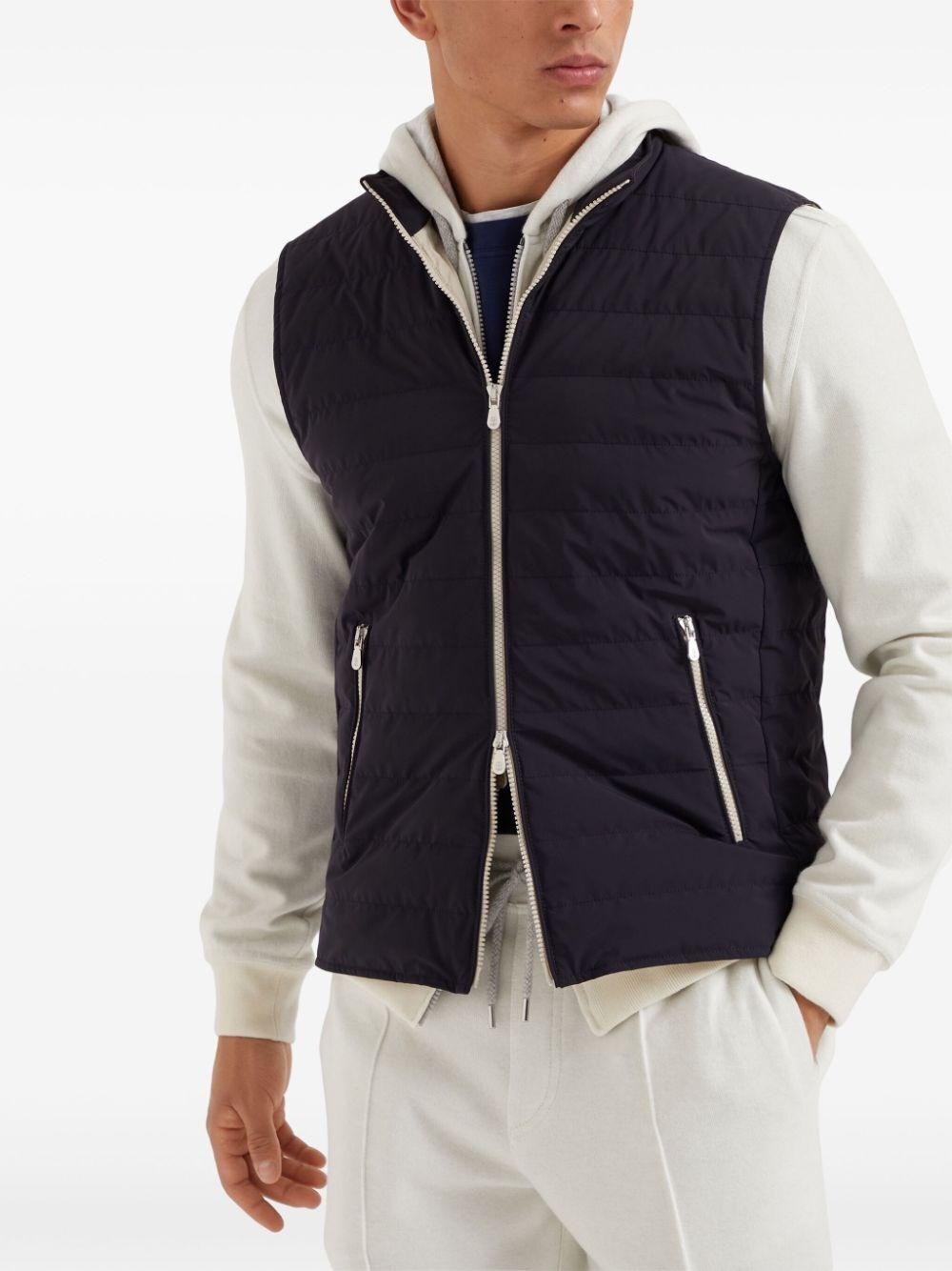 Brunello cucinelli Water Resistant Padded Vest Affare Del Giorno