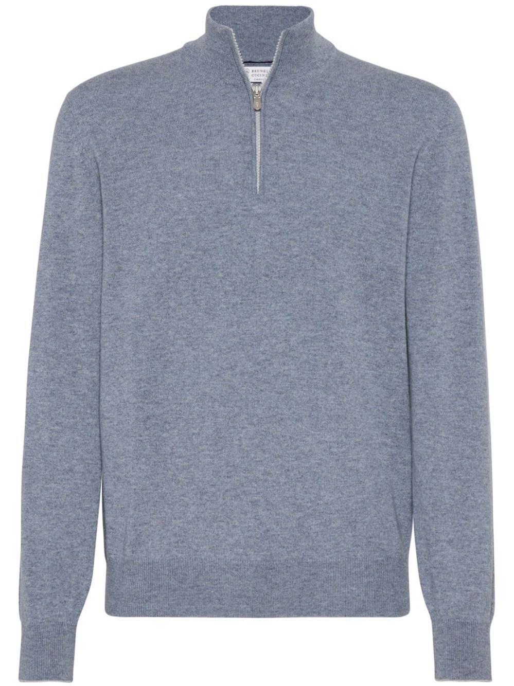 Brunello cucinelli Turtle-Neck Sweater With Zipper
