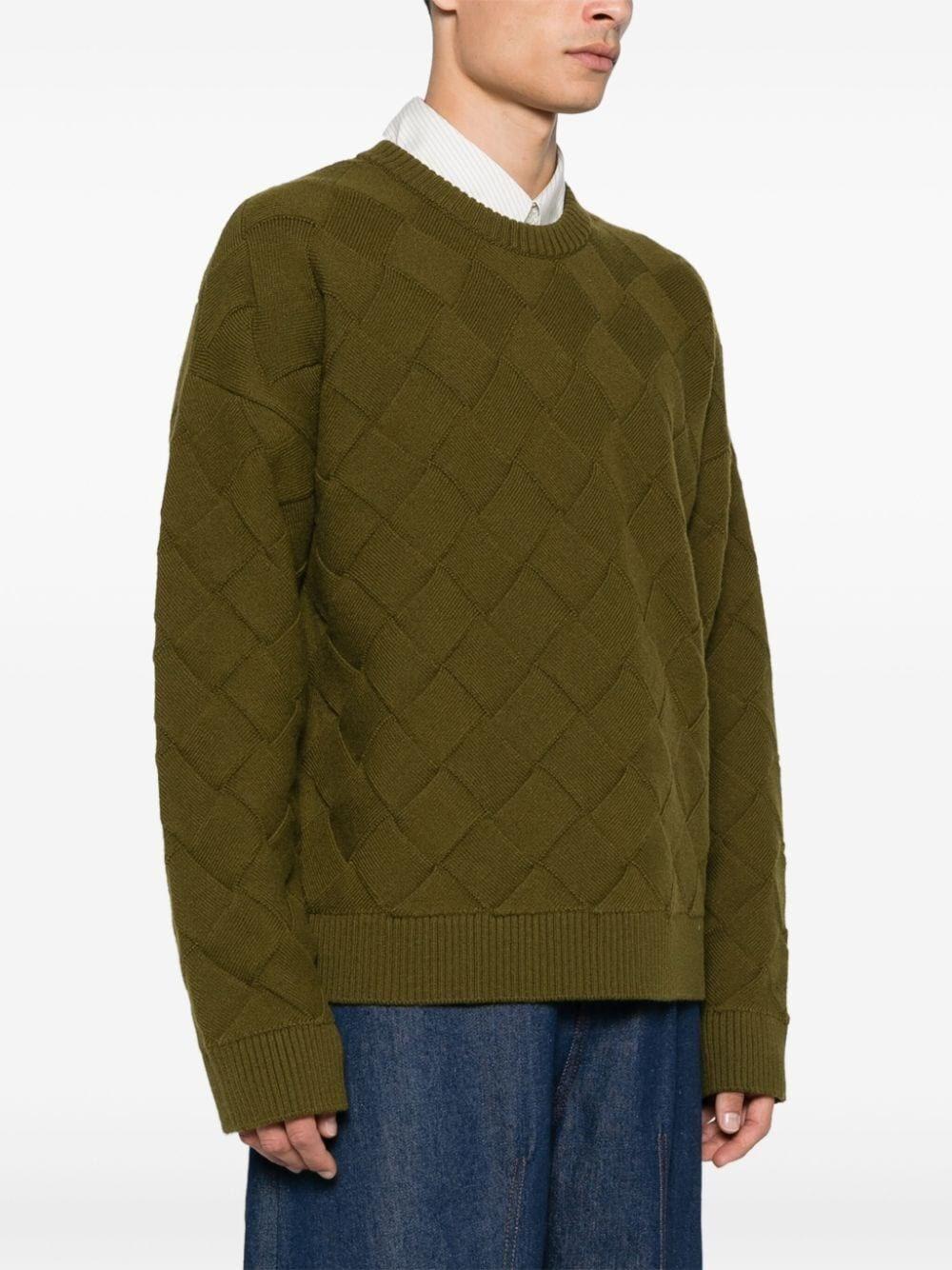 Bottega veneta `Intreccio Wool Jumper` Novità