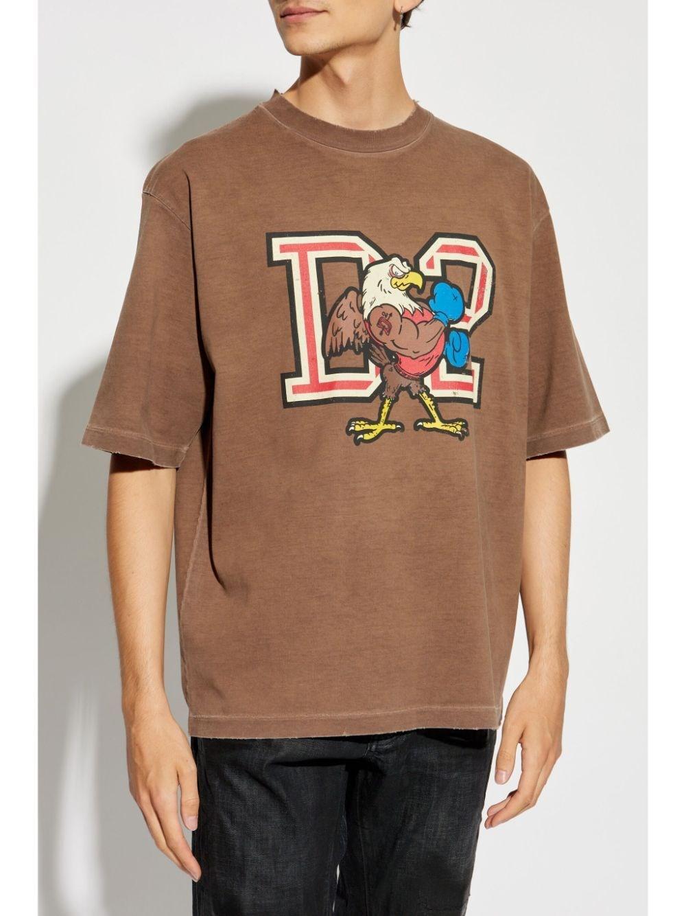 Dsquared2 Loose Fit T-Shirt Economico