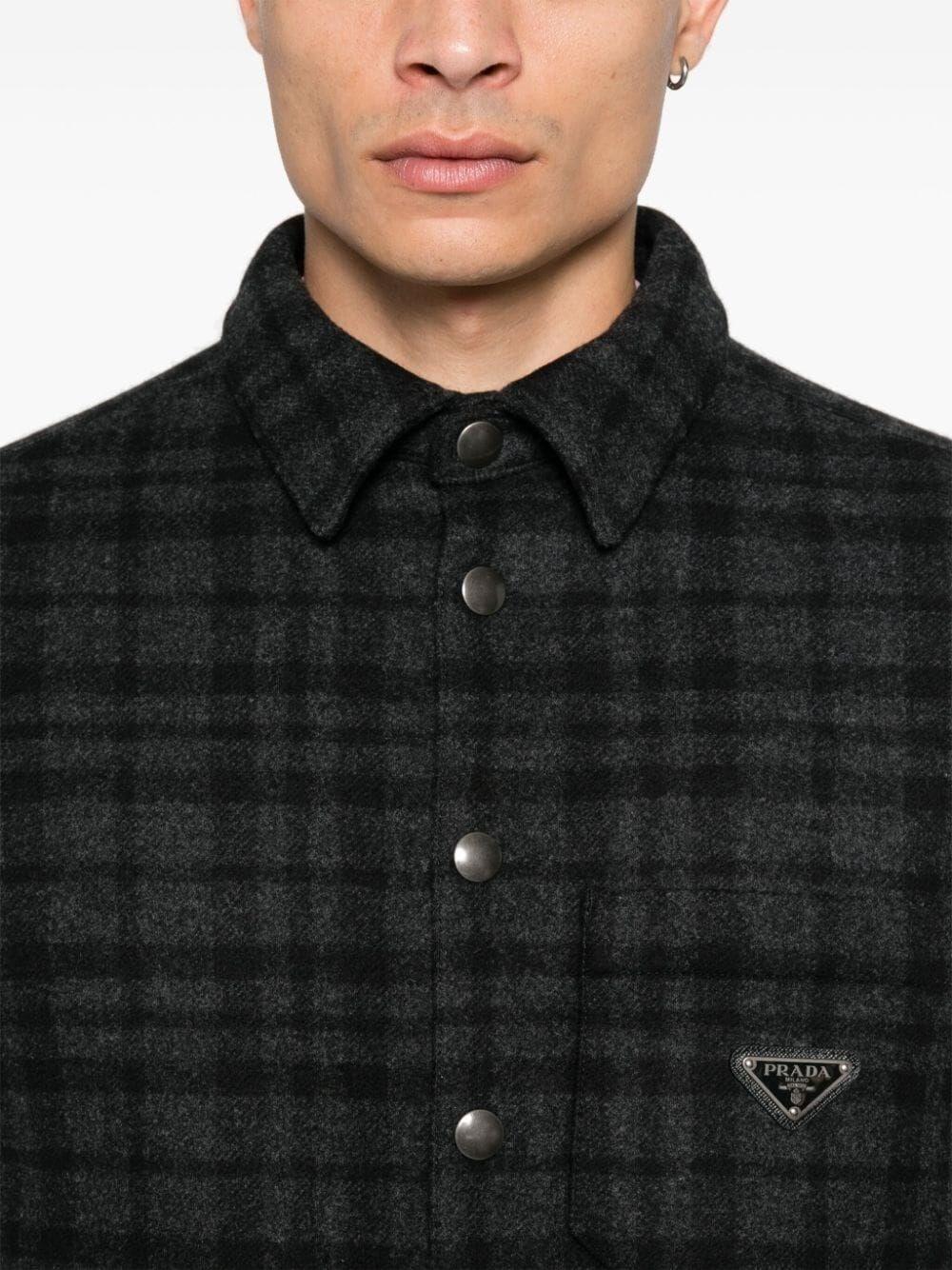Prada Checked Shirt Italy