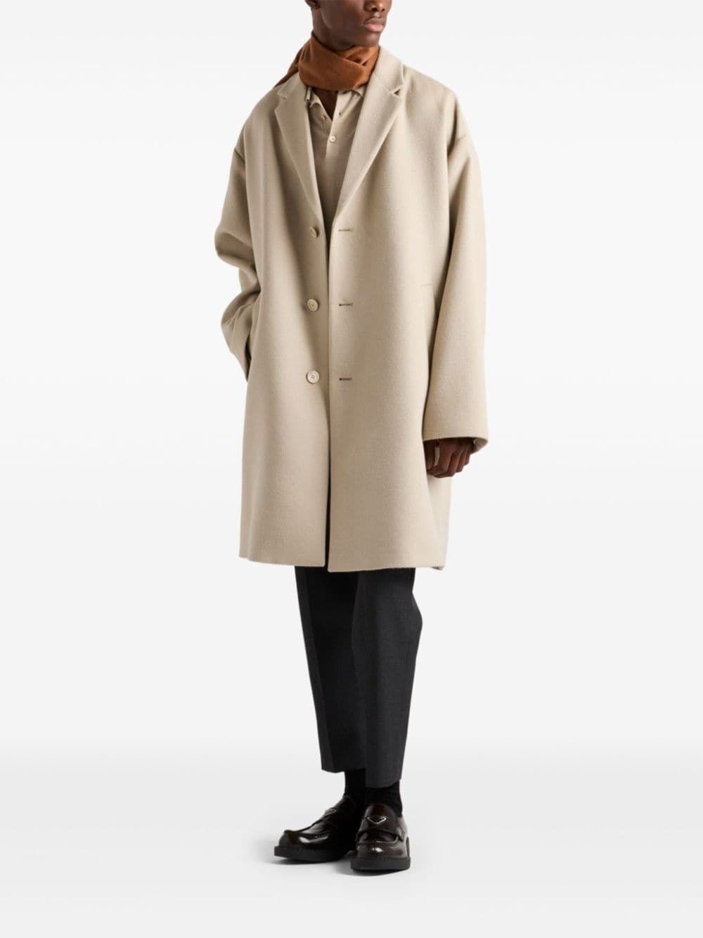 Prada Cashgora Coat Promozione