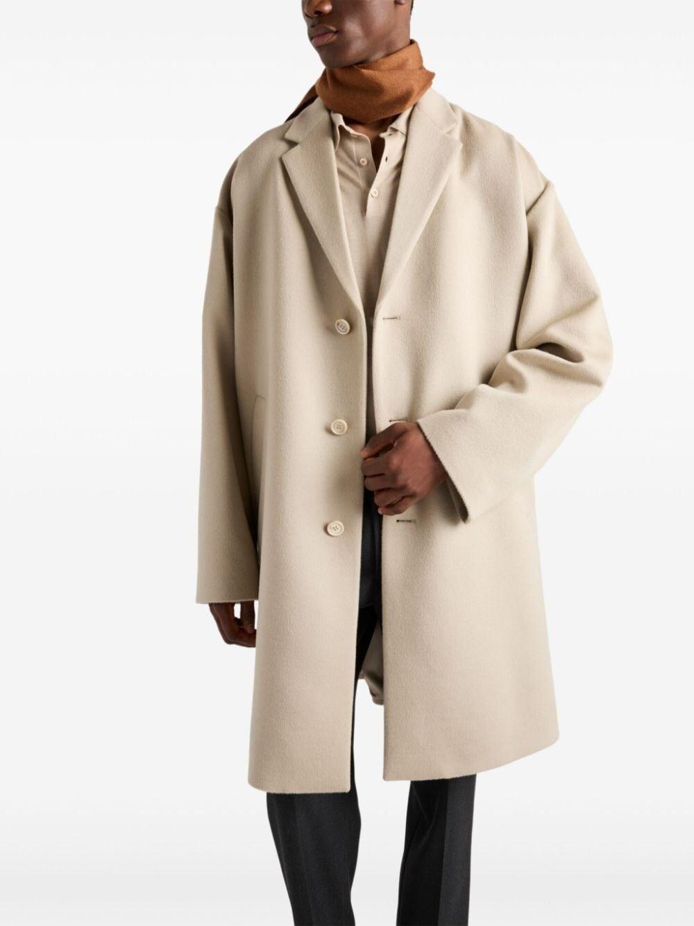 Prada Cashgora Coat Promozione