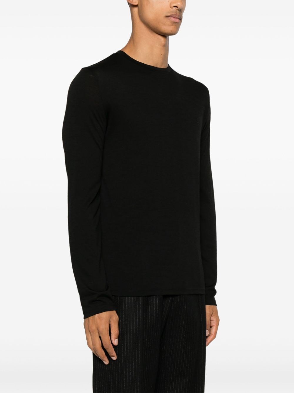 Saint laurent Crew-Neck T-Shirt In Saldo